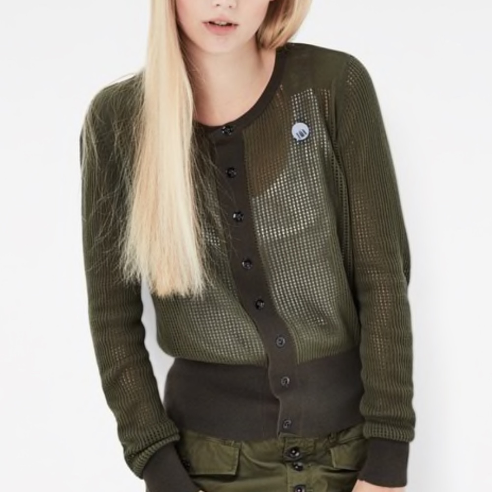 G-STAR RAW YUILIE  KNIT CARDIGAN